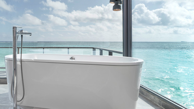 Sunset Overwater Pool